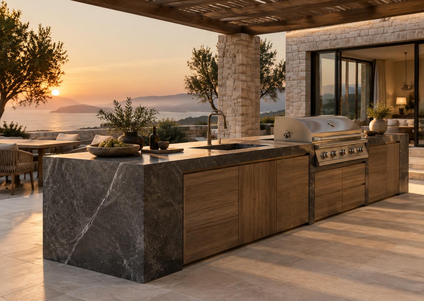 Outdoor Living editorial concept